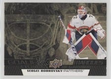 2025-26 Tim Hortons Collectors Series Goalie Etchings Sergei Bobrovsky #GE-8 card