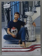 2025-26 Upper Deck Day With the Cup Sergei Bobrovsky #DC-15 card