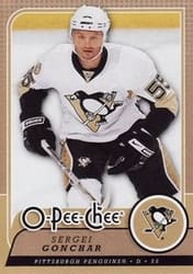 2008-09 O-Pee-Chee Base Set Sergei Gonchar #376 card