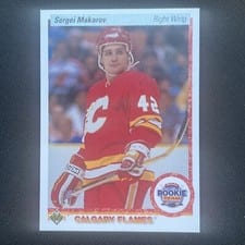 1990 Upper Deck Sergei Makarov #336 card