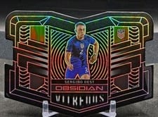 2022 Panini Obsidian Vitreous Sergino Dest Red Pulsar #17 card
