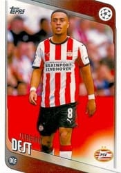 2025-26 Topps UEFA Club Competitions Base Set Sergiño Dest #169 card
