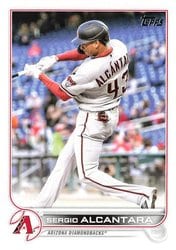2022 Topps Update Base Set Sergio Alcantara #US279 card