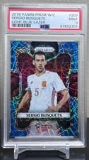 2018 Panini Prizm World Cup Sergio Busquets #207 card