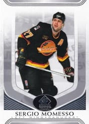 2020-21 SP Signature Edition Legends Base Set Sergio Momesso #92 card