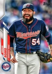 2020 Topps Base Set Sergio Romo #576 card
