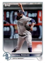 2022 Topps Mini Base Set Sergio Romo #US322 card