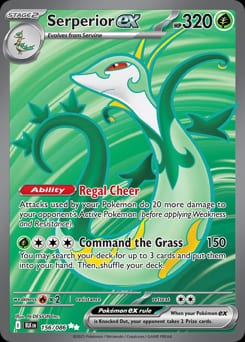 Black Bolt Serperior ex #156 card