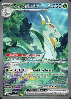 Black Bolt Serperior ex #164 card