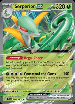 Black Bolt Serperior ex #3 card