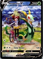 Silver Tempest Trainer Gallery Serperior V #TG13 card