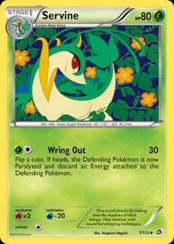 Legendary Treasures Servine #7 card
