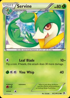 Legendary Treasures Servine #RC2 card