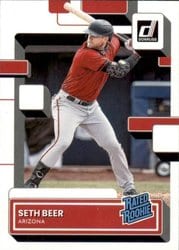 2022 Donruss Base Set Seth Beer #58 card