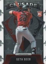 2022 Panini Chronicles Crusade Seth Beer #17 card