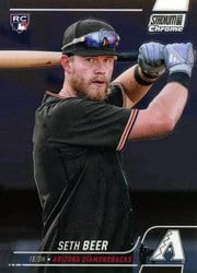 2022 Stadium Club Chrome Base Set Seth Beer #98 card