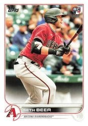2022 Topps Base Set Seth Beer #345 card