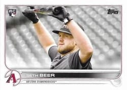 2022 Topps Base Set Seth Beer #345 card