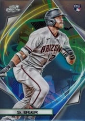 2022 Topps Cosmic Chrome Base Set Seth Beer #13 card