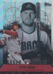 2022 Topps Fresh Faces Seth Beer #FF-19 card
