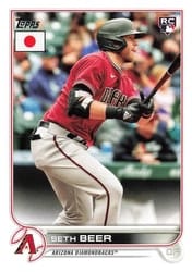 2022 Topps Japan Edition Base Set Seth Beer #209 card