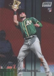2020 Stadium Club Chrome Base Set Seth Brown #170 card