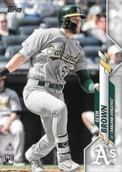 2020 Topps Base Set Seth Brown #123 card