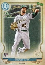 2020 Topps Gypsy Queen Base Set Seth Brown #91 card