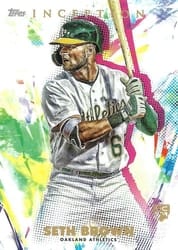 2020 Topps Inception Base Set Seth Brown #40 card