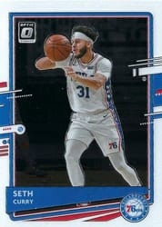 2020-21 Donruss Optic Base Set Seth Curry #113 card