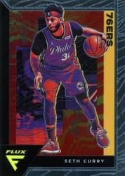 2020-21 Panini Flux Base Set Seth Curry #138 card