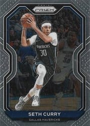 2020-21 Panini Prizm Base Set Seth Curry #194 card