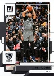 2022-23 Donruss Base Set Seth Curry #10 card