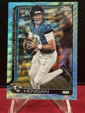 2025 Topps Chrome Base Set Seth Henigan #399 card