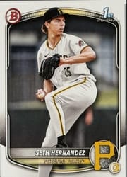 2025 Bowman Draft Base Set Seth Hernandez #BD-25 card