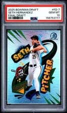 2025 Bowman Draft Final Draft Seth Hernandez #FD-7 card