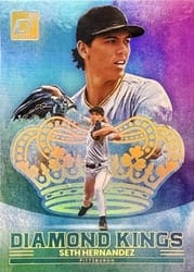2026 Donruss Diamond Kings Seth Hernandez #15 card