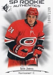2021-22 SP Base Set Seth Jarvis #139 card