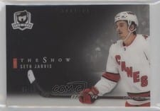 2021-22 Upper Deck The Cup The Show Black Parallel Seth Jarvis #SB-37 card