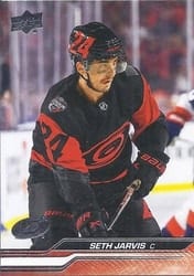 2023-24 Upper Deck Base Set Seth Jarvis #31 card