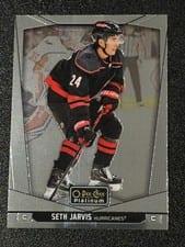 2024-25 O-Pee-Chee Platinum Base Set Seth Jarvis #176 card