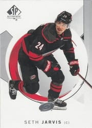 2024-25 SP Authentic Base Set Seth Jarvis #33 card