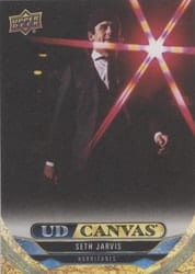 2024-25 Upper Deck UD Canvas Seth Jarvis #C-75 card