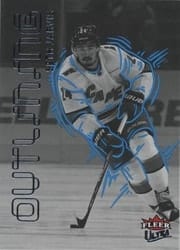 2025-26 Fleer Ultra Outlining Seth Jarvis #OL 25 of 30 card