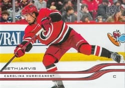 2025-26 Upper Deck Base Set Seth Jarvis #30 card