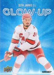 2025-26 Upper Deck Glow-Up Seth Jarvis #GU-16 card