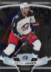 2019-20 O-Pee-Chee Platinum Base Set Seth Jones #124 card