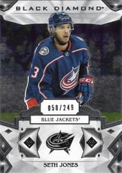 2019-20 Upper Deck Black Diamond Base Set Seth Jones #BDB-SJ card