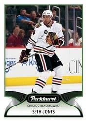 2021-22 Parkhurst Base Set Seth Jones #32 card
