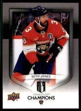 2025 Upper Deck Stanley Cup Champions Seth Jones #10 card